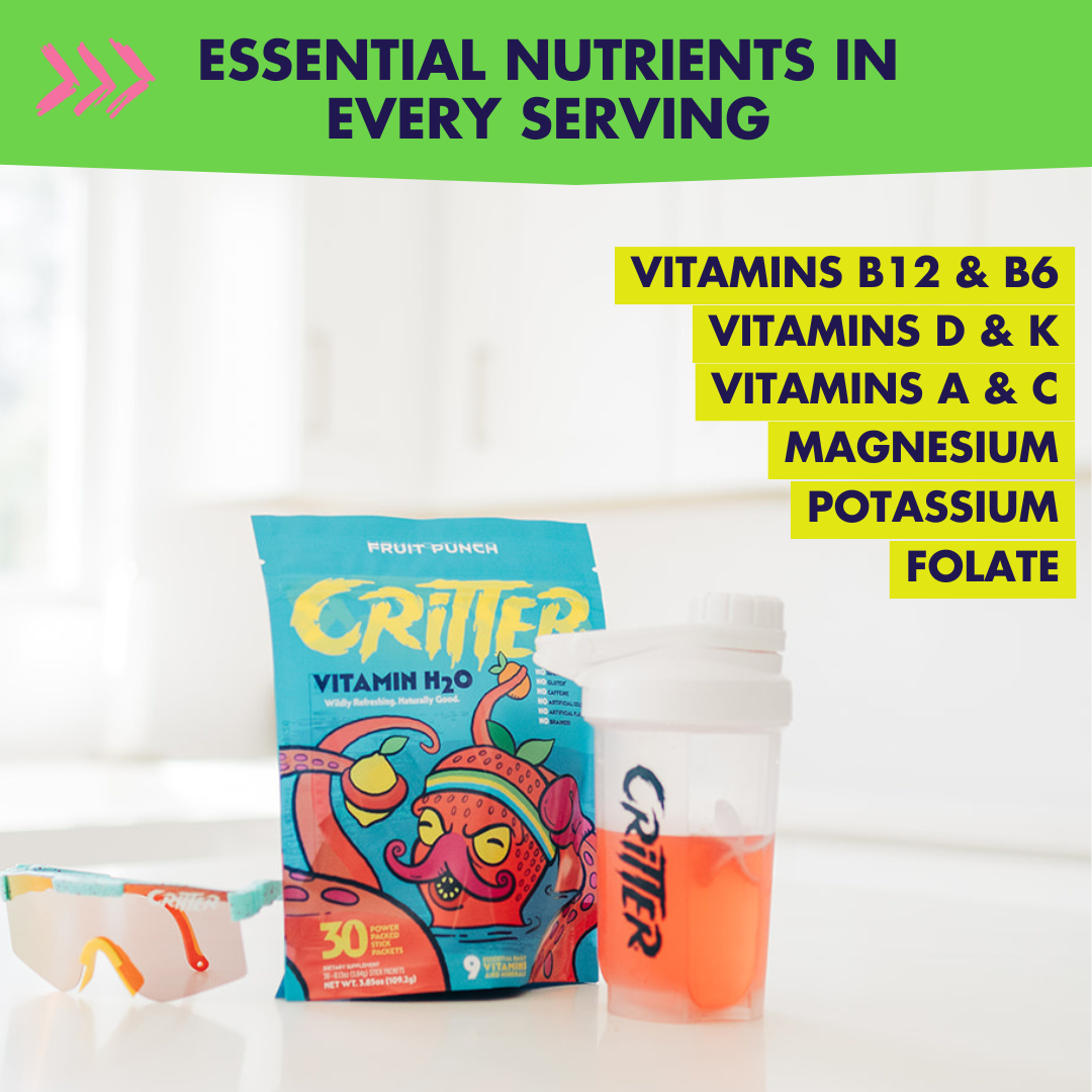 Kid's Vitamin H2O Drink Mix - Fruit Punch